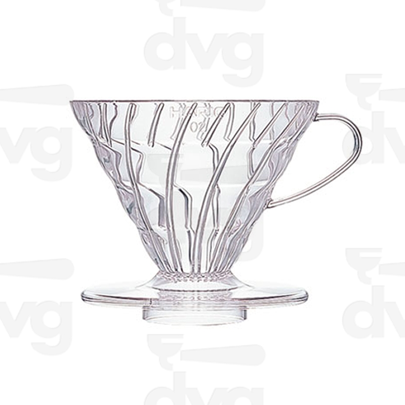 COFFEE DRIPPER VD-02T V60 02 TRASPARENTE - HARIO