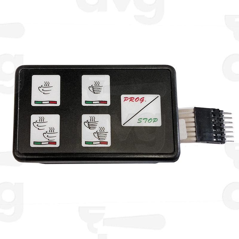 PULSANTIERA 5 TASTI CKE 96 + VITI