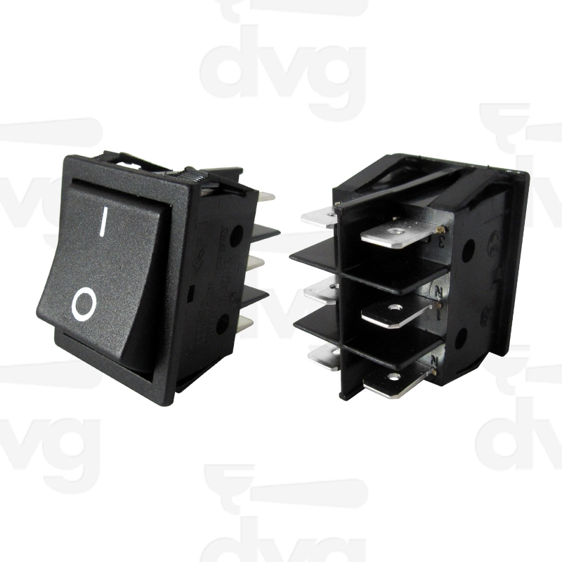INTERRUTTORE DEVIATORE BIPOLARE NERO ASTORIA/WEGA