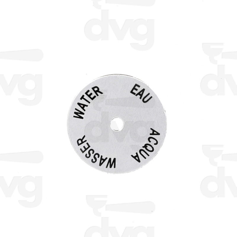 DISCO ALLUMINIO MANOPOLA ACQUA DIAMETRO INTERNO 4,2MM - ASTORIA