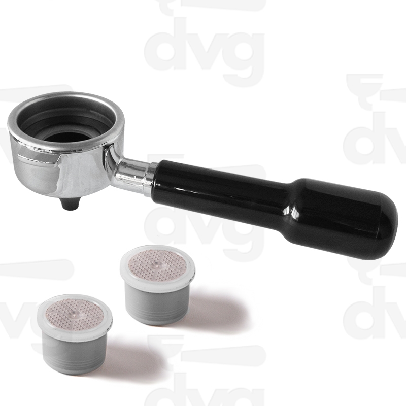 PORTAFILTRO CAPSULA SINGOLA GIMOKA®/ILLY UNO® COMPATIBILE MOD. ASTORIA PLUS4YOU/GLORIA WEGA CONCEPT