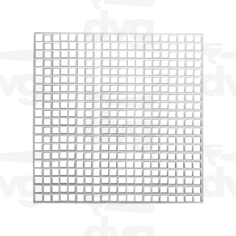 GRIGLIA SCALDATAZZE 310x310MM BIANCA -POLIPROPILENE