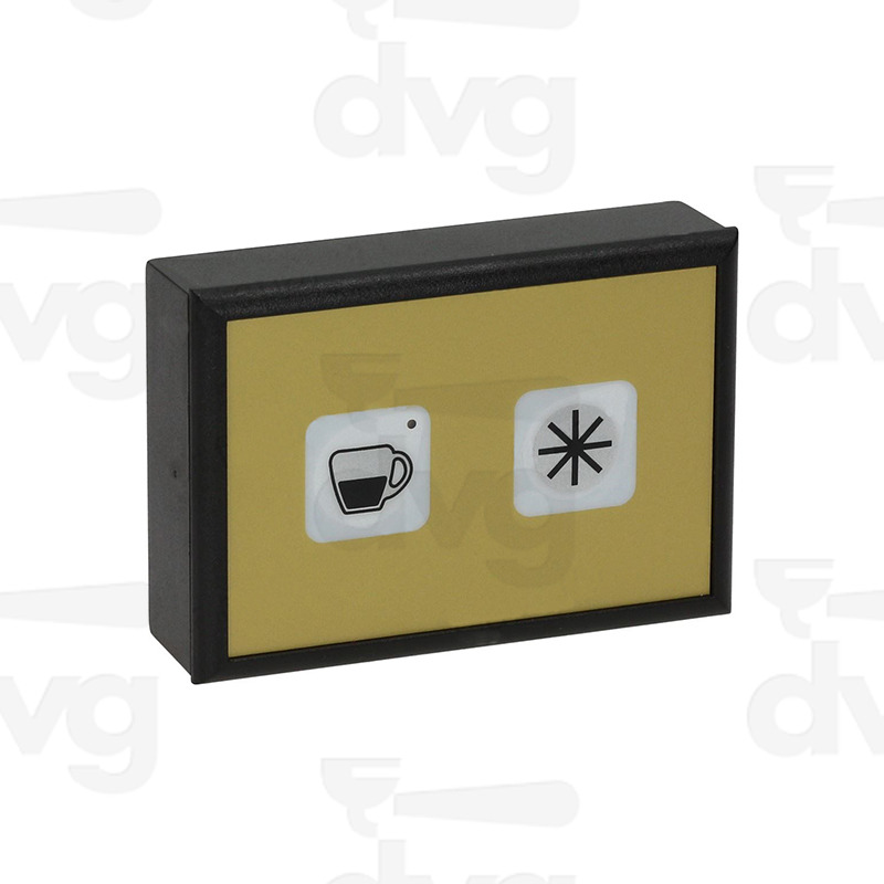 PULSANTIERA 2 TASTI 1 LED