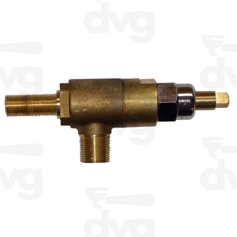 RUBINETTO BEZZERA B2000 VAPORE/ACQUA - ASTA QUADRO CON KIT SNODO