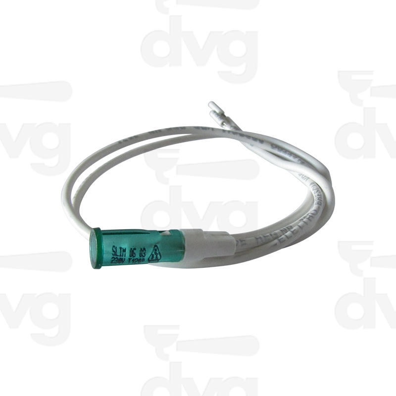 LAMPADA SPIA VERDE NEON 220/240V - BEZZERA