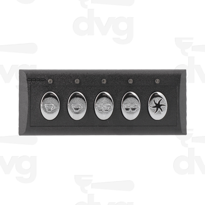 PULSANTIERA 5 TASTI G10, NEW ELEGANCE, MEGACREM