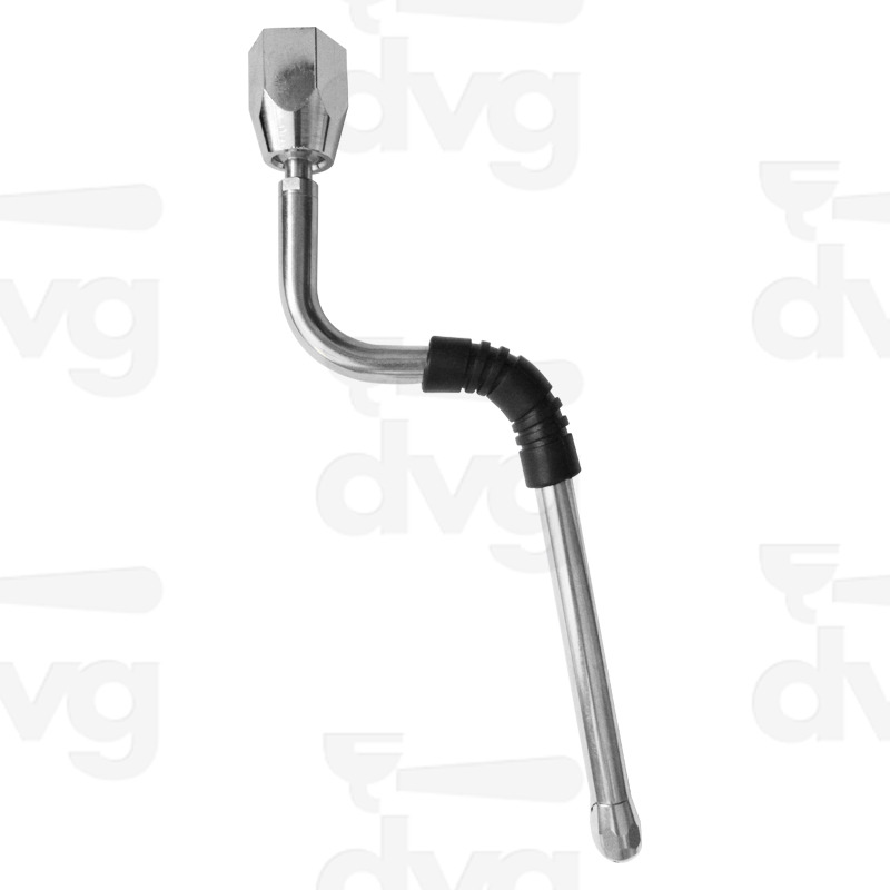 LANCIA VAPORE INOX DC 190MM CON DADO CROMATO - DALLA CORTE