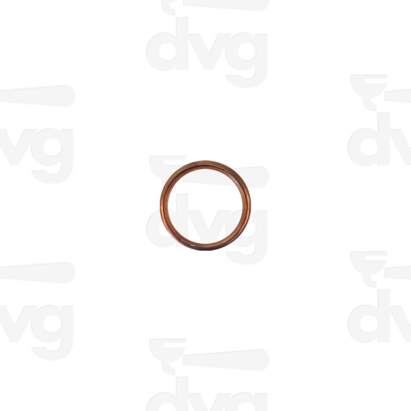 GUARNIZIONE RAME 27,5x21,5x3mm (1/2") IMBOTTITA