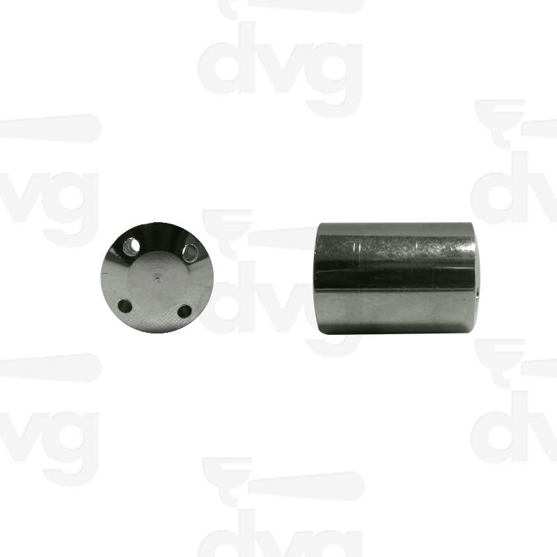SPRUZZATORE VAPORE CROMATO CILINDRICO 4 FORI D.1,2MM M10X1