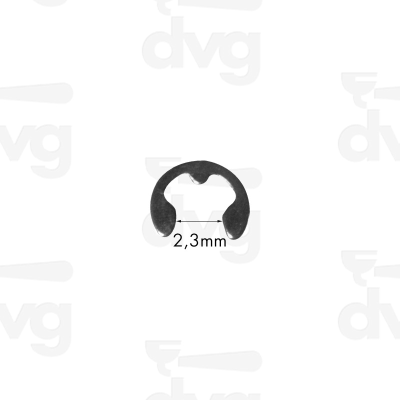 ANELLO SEEGER ESTERNO D.2,3MM INOX VALVOLA SFIATO TV