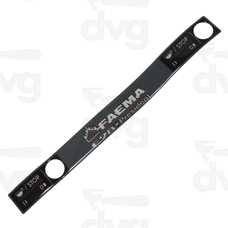 ETICHETTA ADESIVA FAEMA-E98 PRESIDENT S2