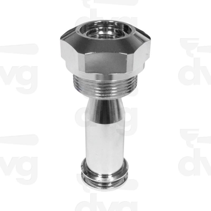 CANOTTO SUPERIORE GRUPPO E61 FUNGO - OTTONE CROMATO