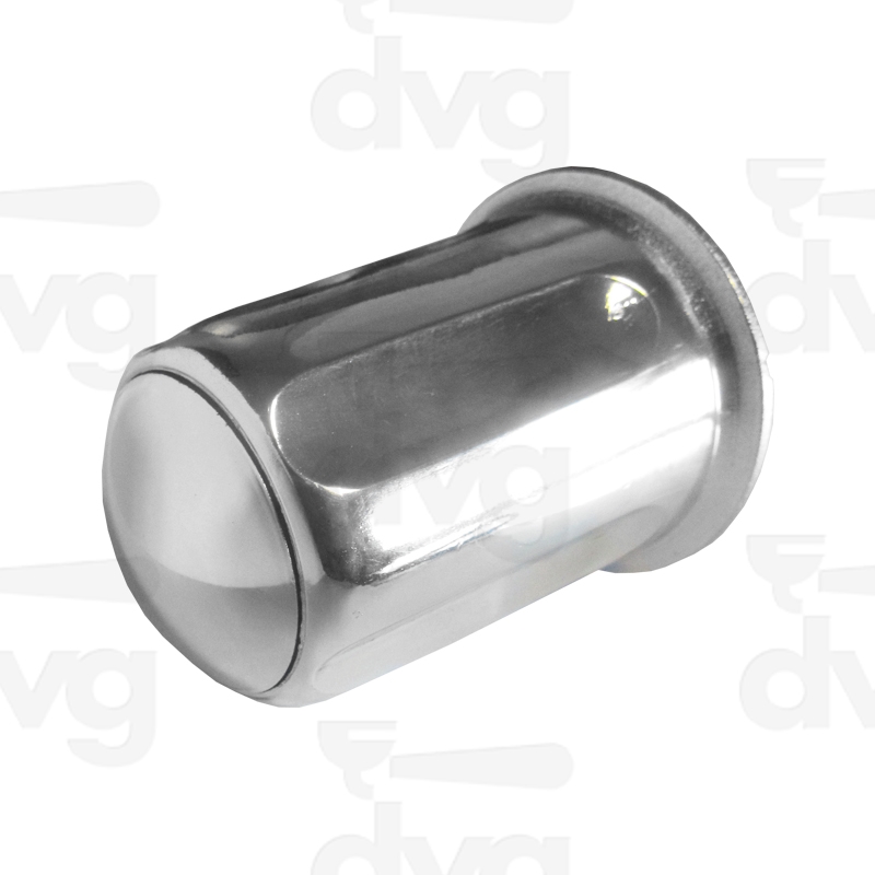 VOLANTINO VAPORE/ACQUA COMPACT TAPPO ACQUA LUCIDO - GHIERA CROMATA, PASSO RAPIDO 6MM