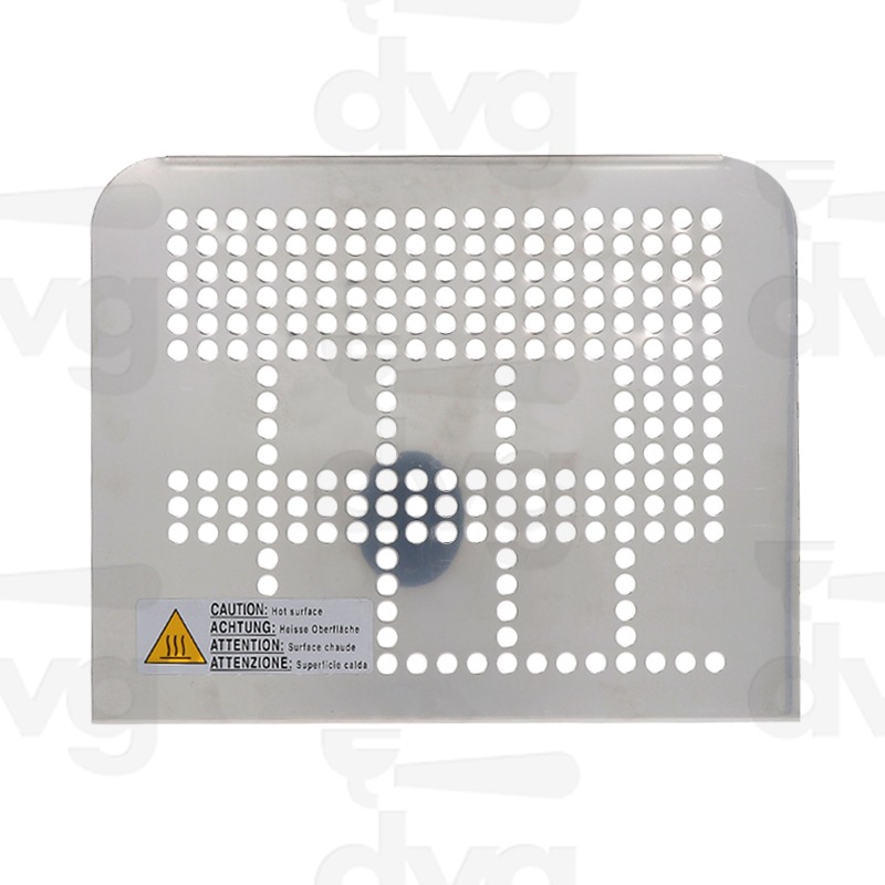 GRIGLIA SCALDATAZZE E61 1GRP 228X286MM