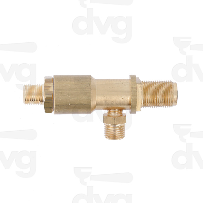 VALVOLA NON RITORNO IN 3/8M -OUT 1/4M + NIPLES 1/8M FAEMA E61