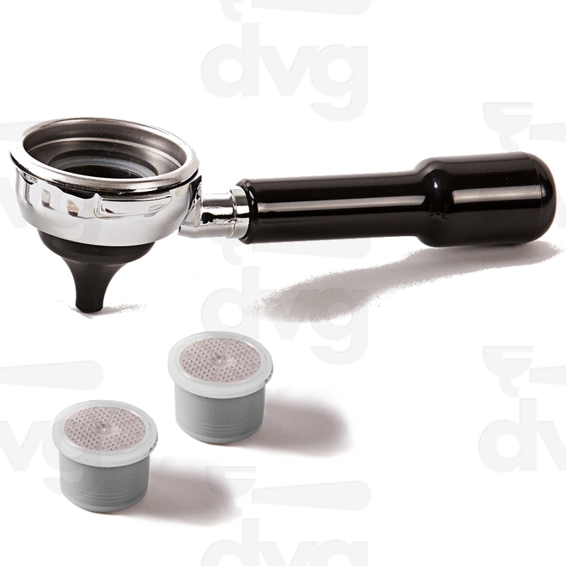 PORTAFILTRO CAPSULA SINGOLA GIMOKA®/ILLY UNO® COMPATIBILE MOD. FAEMA -ESTRAZIONE DIRETTA