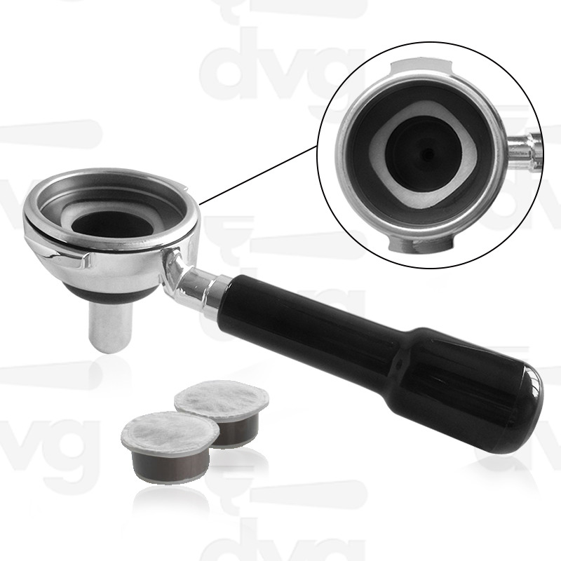 PORTAFILTRO CAPSULA SEGAFREDO® MOD. FAEMA CON KIT SUPEREMULSIONE