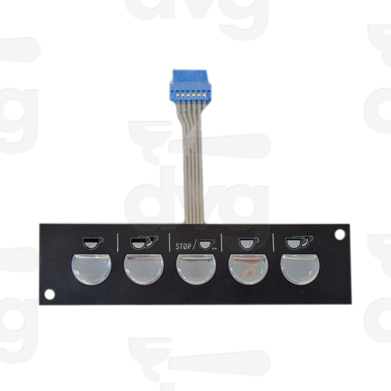 PULSANTIERA MEMBRANA FAEMA ENOVA RESTYLING A 2/3 GRP NERA