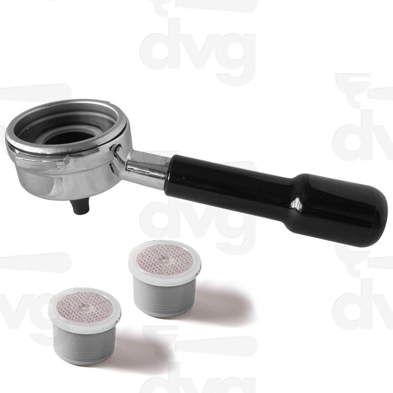 PORTAFILTRO CAPSULA SINGOLA GIMOKA®/ILLY UNO® COMPATIBILE MOD. MARZOCCO -ESTRAZIONE DIRETTA