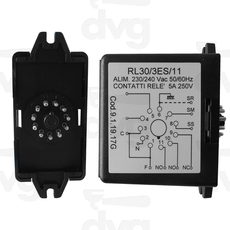 REGOLATORE DI LIVELLO RL30/3ES/11 2S 250K 230VAC