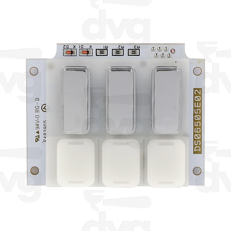 SCHEDA 3 TASTI SERVIZI "DISPLAY COLORI"  AURELIA II  DGT/T3