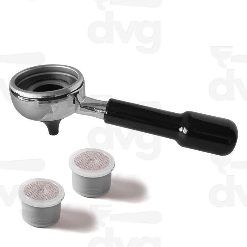 PORTAFILTRO CAPSULA SINGOLA GIMOKA®/ILLY UNO® COMPATIBILE MOD. NUOVA SIMONELLI -ESTRAZIONE DIRETTA