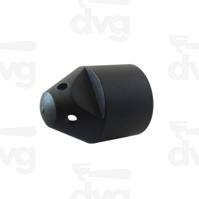 SPRUZZATORE VAPORE CROMATO FRESATO 4 FORI D.1,5MM M10X1 TEFLONATO®
