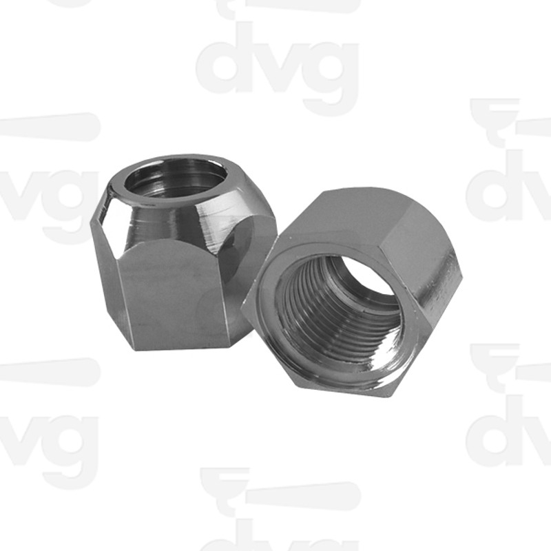 DADO SNODO RUBINETTO 3/8'' H.21MM - CROMATO NSF