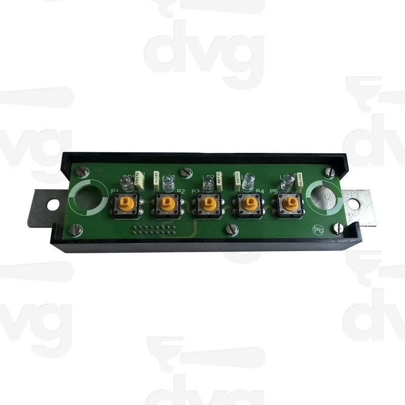 PULSANTIERA RENEKA VIVA 5T LED BLU