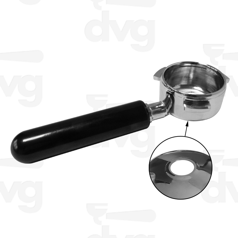 PORTAFILTRO SAN MARCO ECO FORATO, CON MANOPOLA DRITTA 8S96000