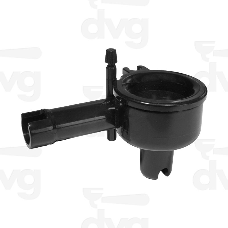 CAPPUCCINATORE IN PLASTICA NERO