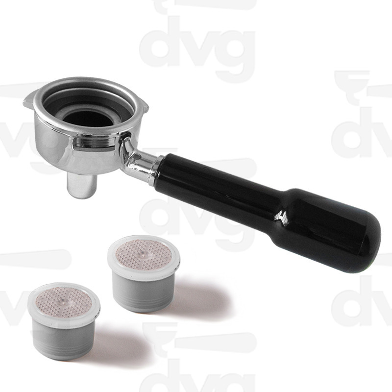 PORTAFILTRO CAPSULA SINGOLA GIMOKA®/ILLY UNO® COMPATIBILE SAN MARCO CON KIT SUPEREMULSIONE