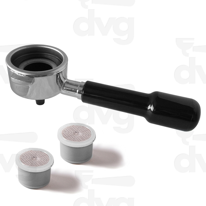 PORTAFILTRO CAPSULA GIMOKA®/ILLY UNO® COMPATIBILE MOD. SPAZIALE H.11-13 -ESTRAZIONE DIRETTA