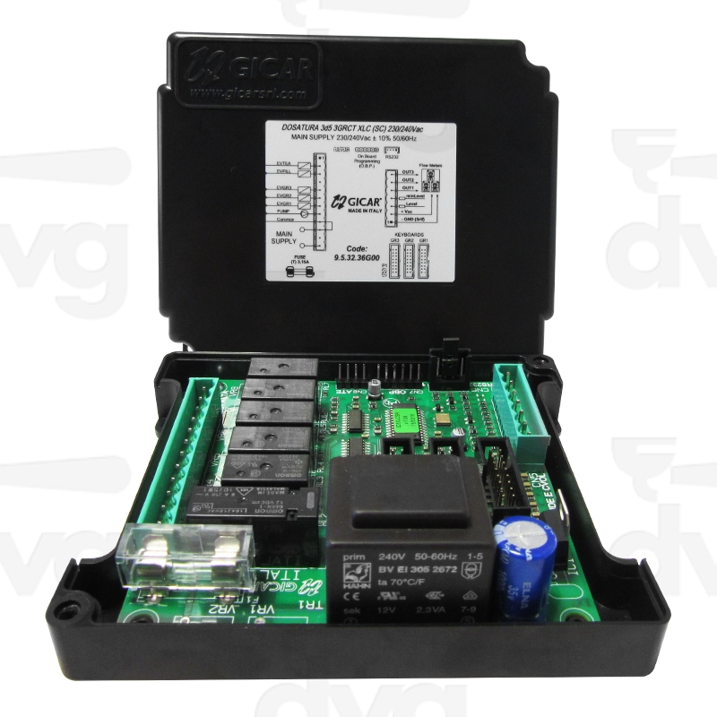 DOSATURA MICROPROCESSORE 3D5 3GRCT XLC (SC) 240VAC 2,3VA