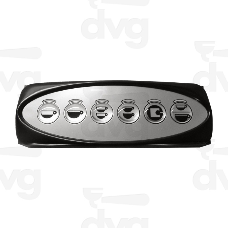 PULSANTIERA 6 TASTI 6 LED ROSSI SANREMO PISA 