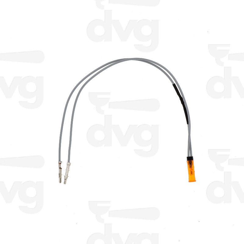 LAMPADA SPIA ARANCIONE 230V D.6MM - SANREMO