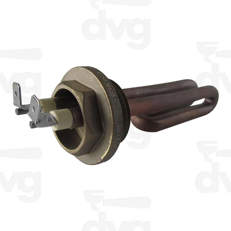 RESISTENZA RICURVA 1200W 230V, 1'', L=100mm, CON FASTON CW509L