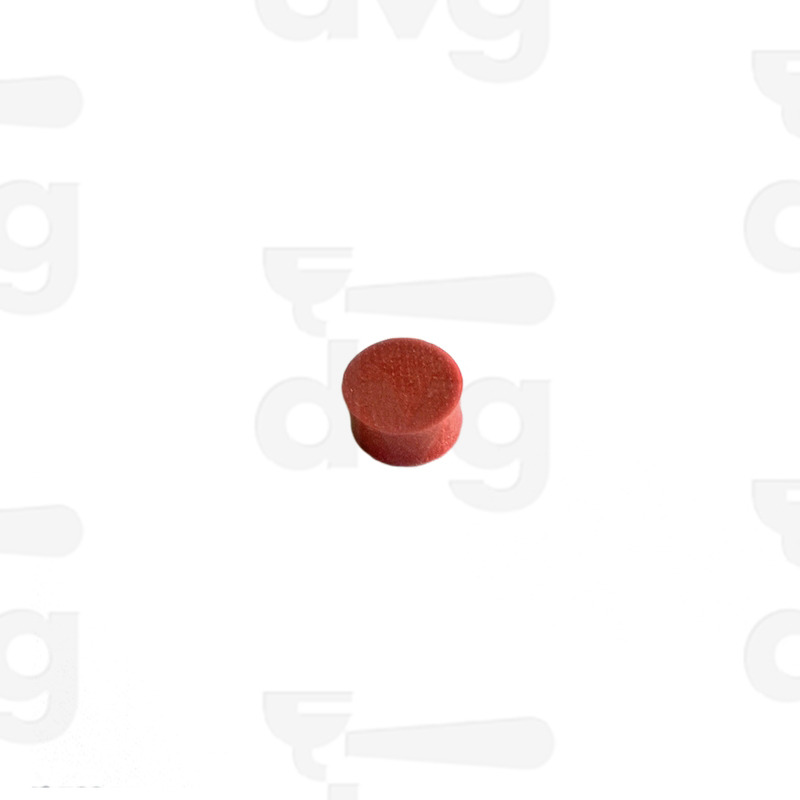 GUARNIZIONE D.10X5MM SILICONE ROSSO TENUTA ASTA VBM