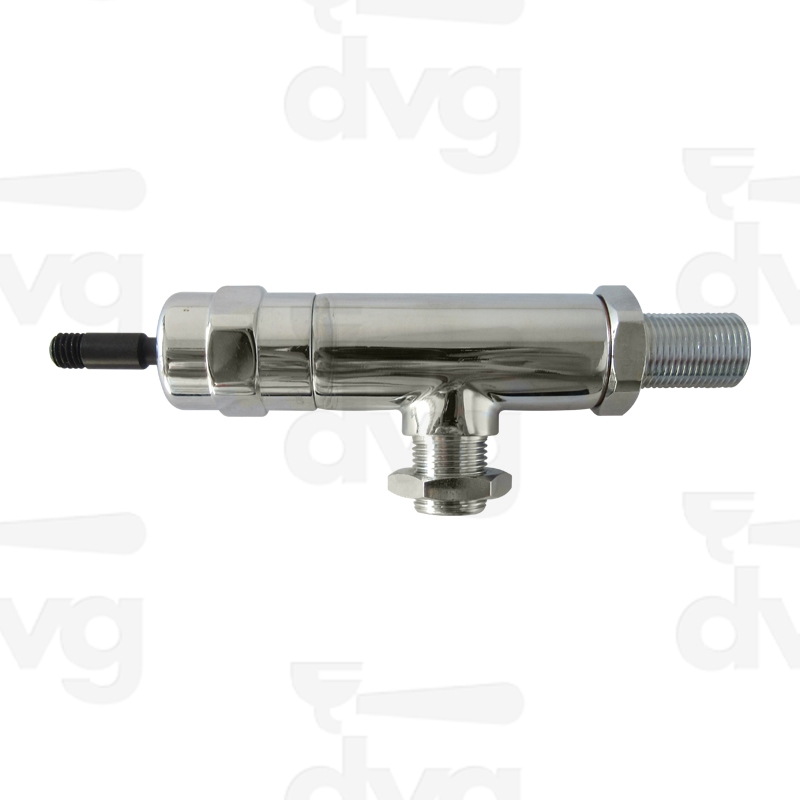 RUBINETTO ACQUA/VAPORE A LEVA 3/8 M8