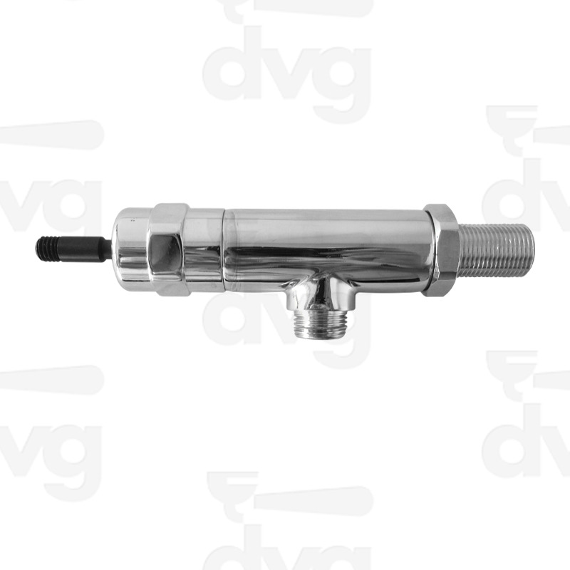 RUBINETTO A LEVA/JOISTICK ACQUA/VAPORE LUNGO 3/8 M8 CROMATO LUCIDO