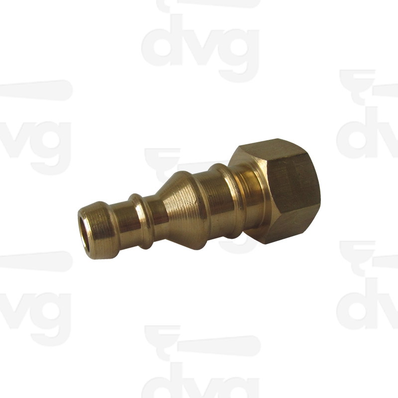 PORTAGOMMA 1/4''F  IN OTTONE