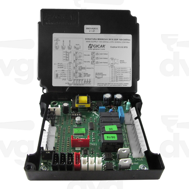 CENTRALINA 2GR 100/240V 3D5 XLC IO/GR. - WEGA