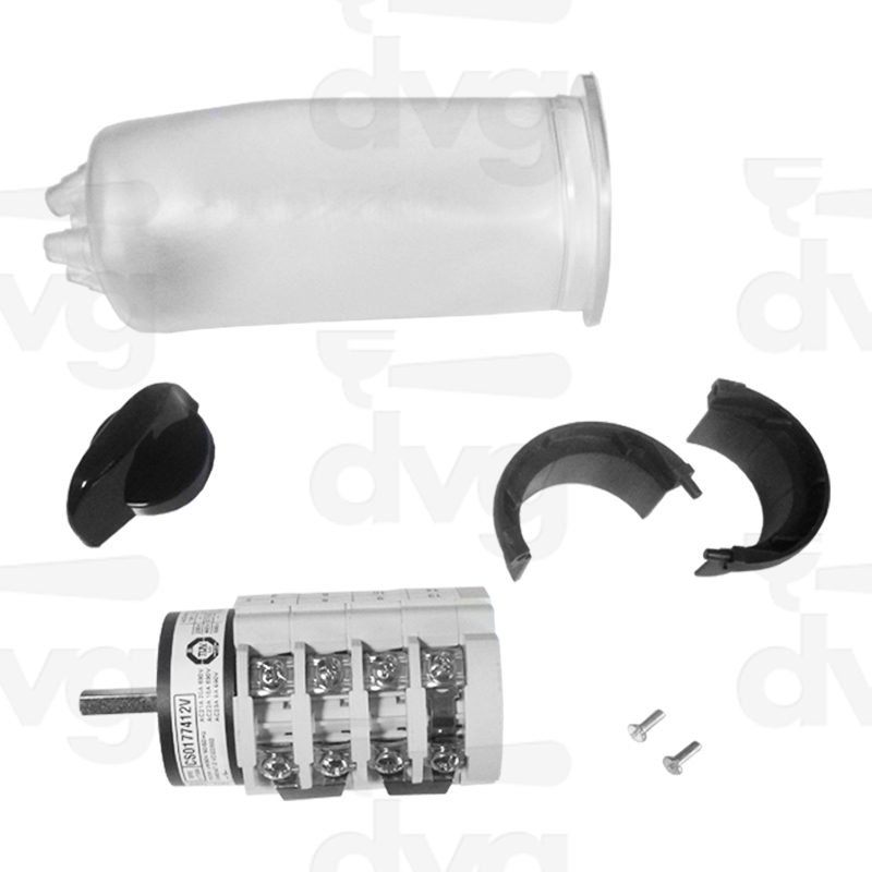COMMUTATORE A CAMME 0-1-2 20A 690V C/MANOP, VITI, PROTEZIONE