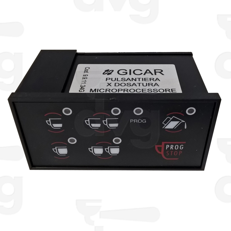 PULSANTIERA WEGA NERA 5T+1