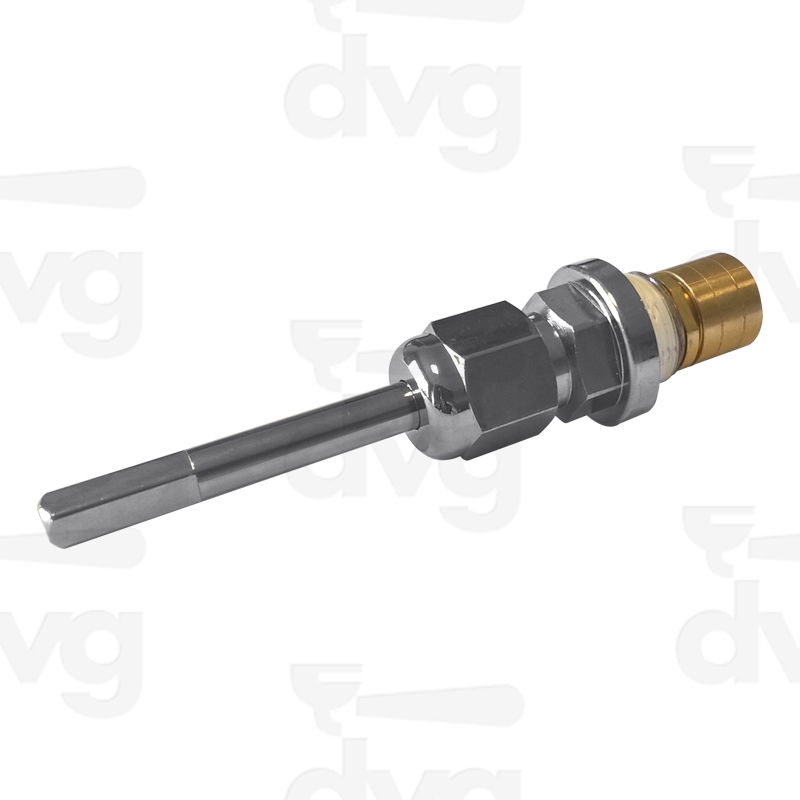 ASSIEME VITONE RUBINETTO ACQUA/VAPORE CROMATO ASTORIA/WEGA