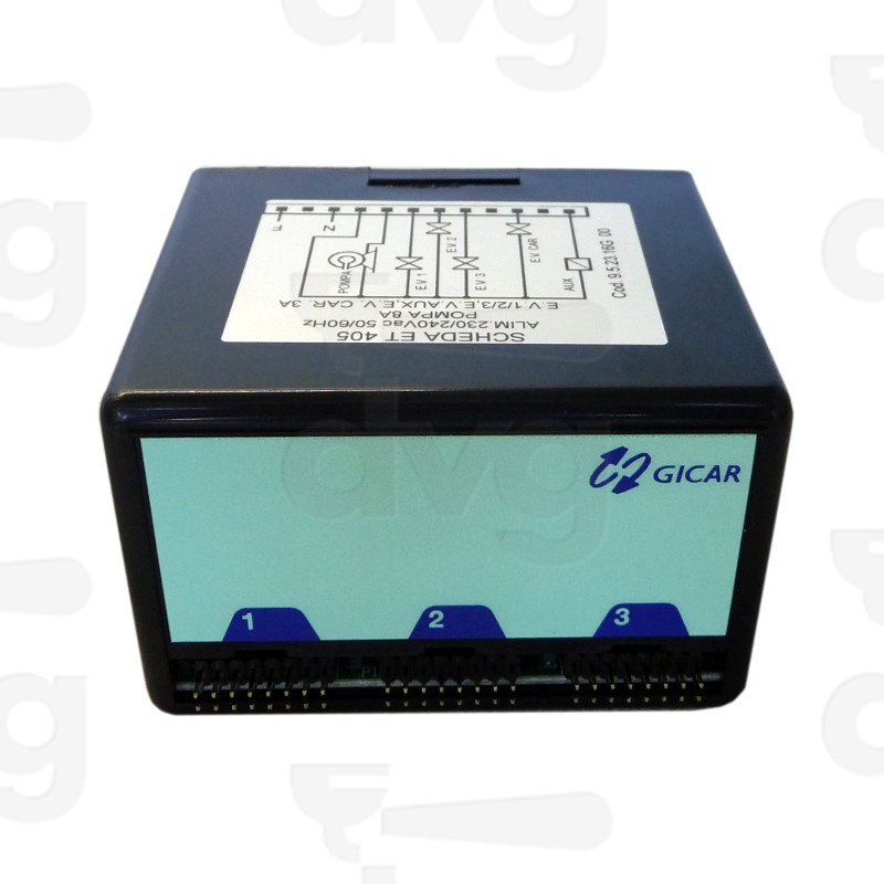 DOSATURA MICROPROCESSORE ET405 3GRP 230V AC