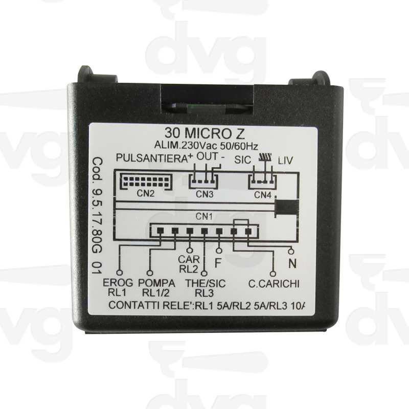 DOSATURA MICROPROCESSORE 30uZ 230VAC
