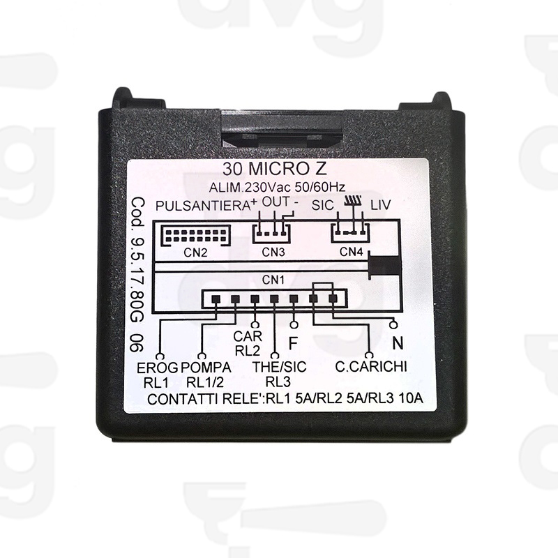 DOSATURA MICROPROCESSORE 30uZ 230VAC