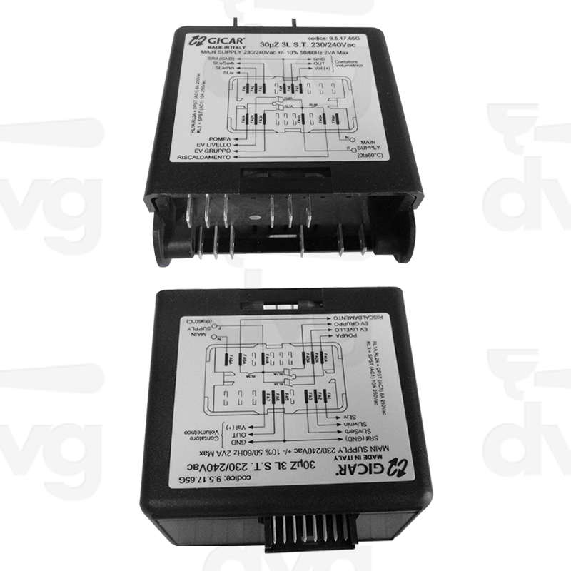 DOSATURA ELETTRONICA MICROZETA 3L/S.T. 230/240Vac