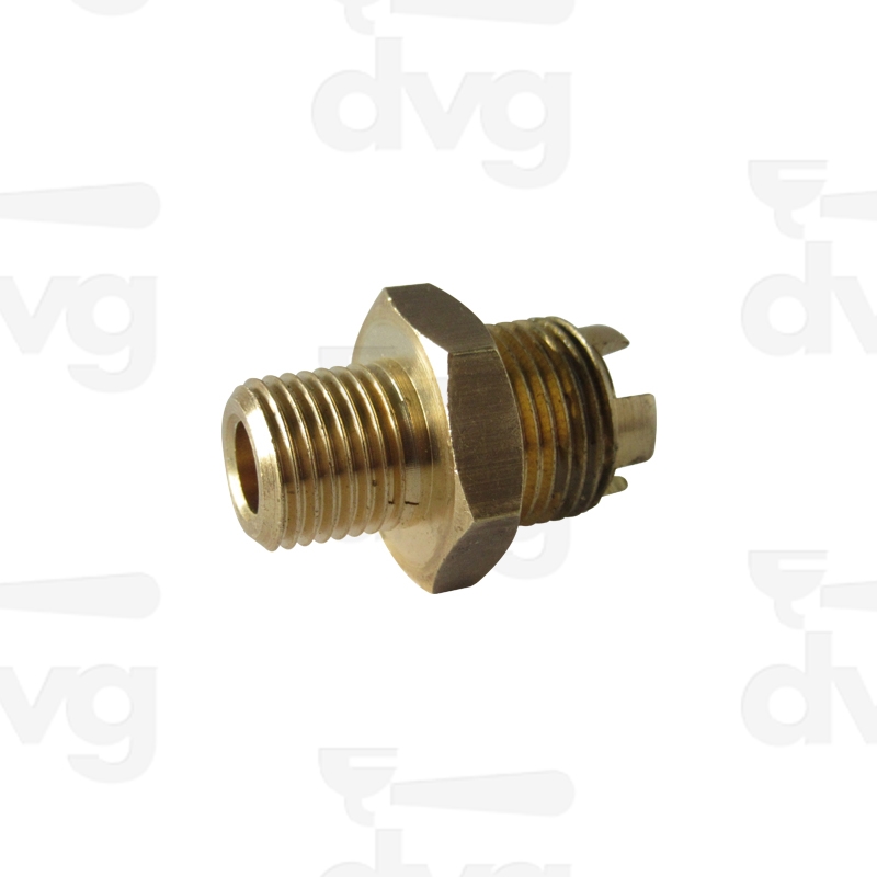 NIPLES 1/4M VALVOLA NON RITORNO MASSELLO 